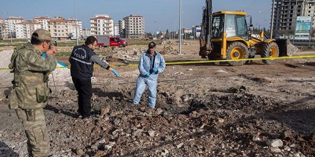 Kilis'e roket mermisi düştü