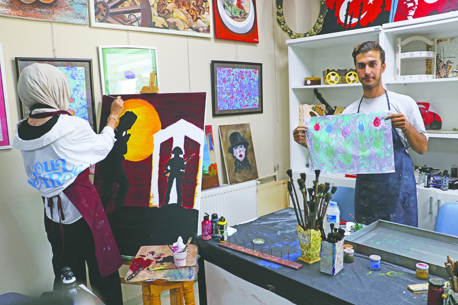 Kilis’te açılan kurslardan 15 bin kişi faydalanıyor