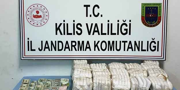 Kilis'te esrar operasyonu