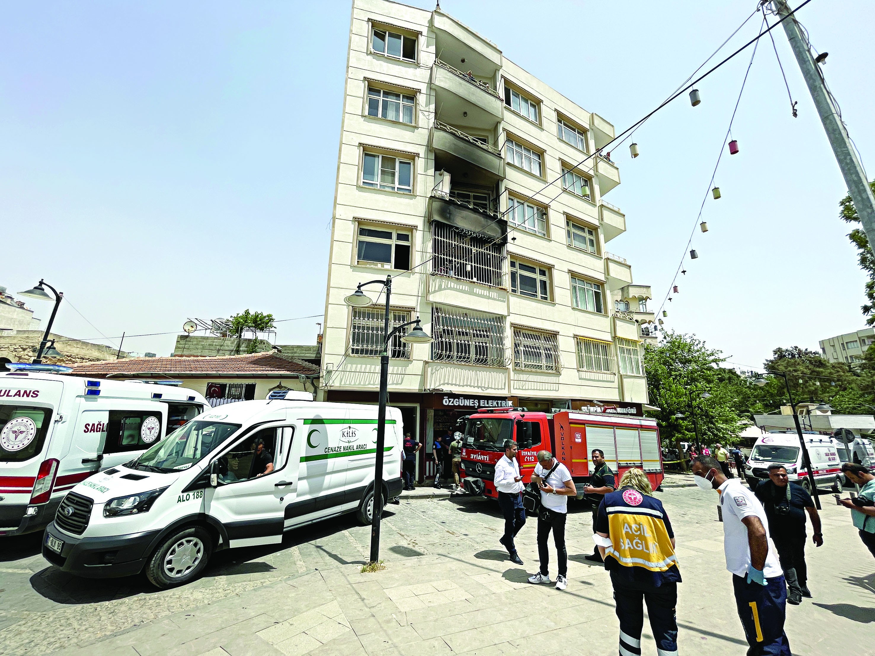 Kilis’te evde çıkan yangında 2 çocuk öldü