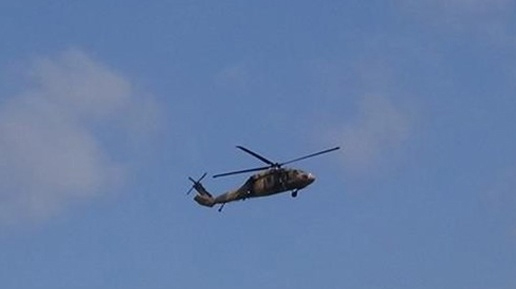 Kilis’te helikopter haraketliliği