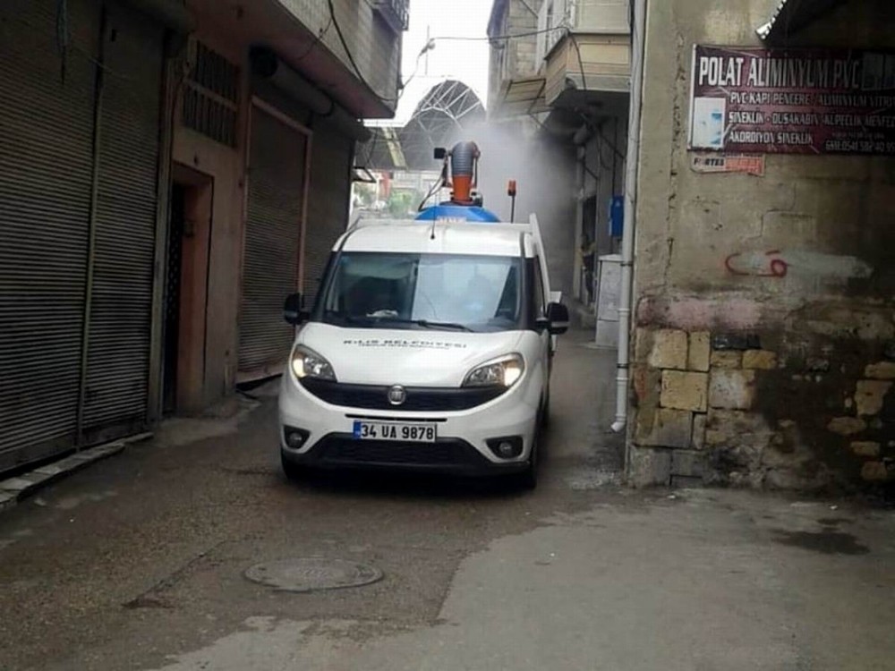 Kilis’te ilaçlama çalışmalarına hız verildi 