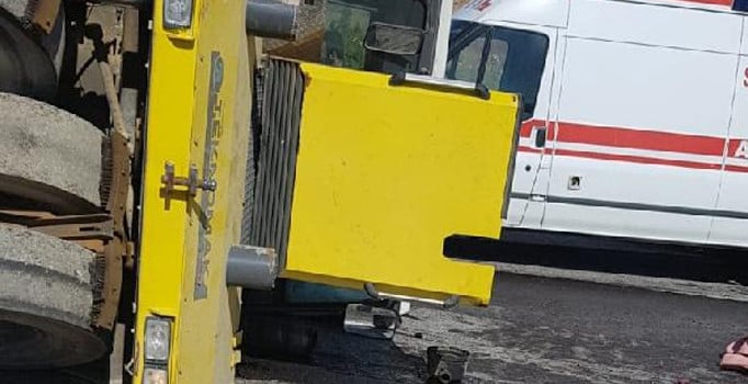 Kilis'te korkunç kaza: 10 yaşındaki çocuk iş makinesinin altında kalarak can verdi