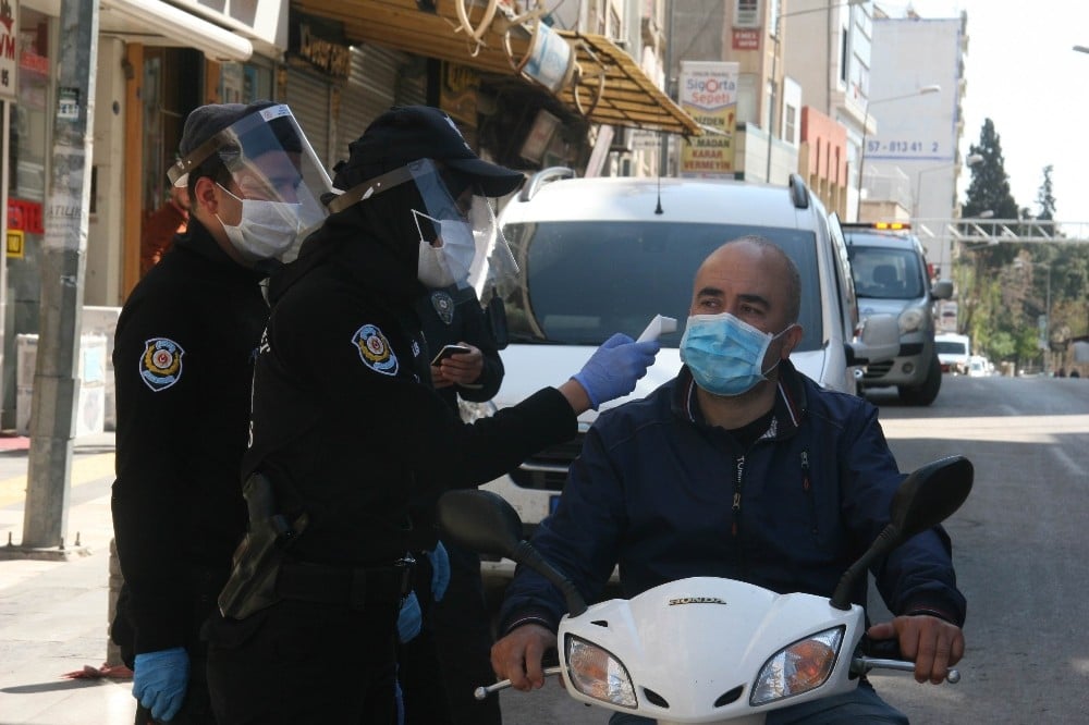 Kilis’te korona virüs denetimleri 