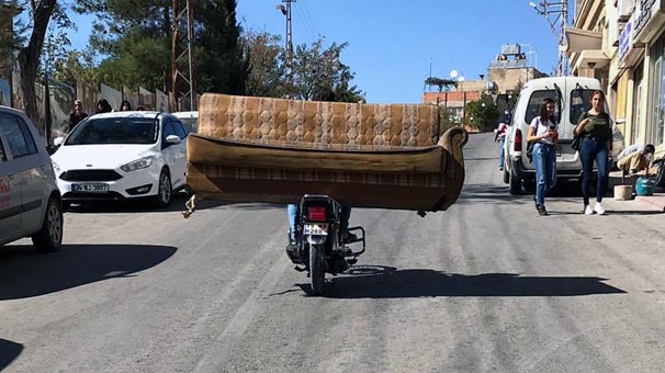 Kilis’te motosikletli 'pes' dedirtti!