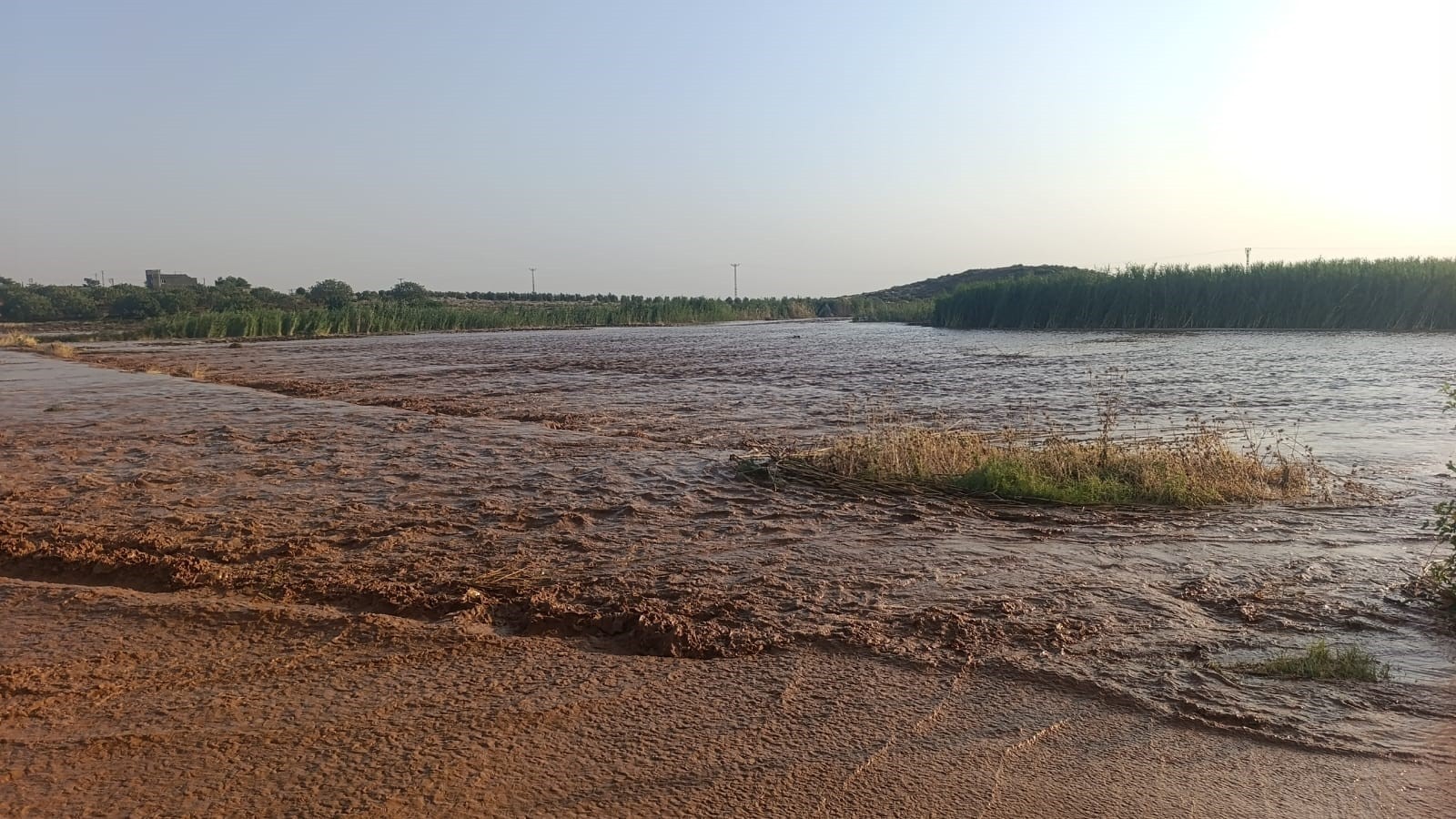 Kilis'te sağanak sonrası taşkınlar meydana geldi