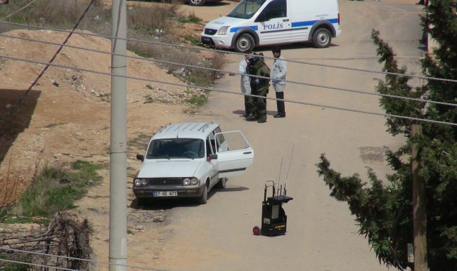 Kilis'te şüpheli otomobil paniği
