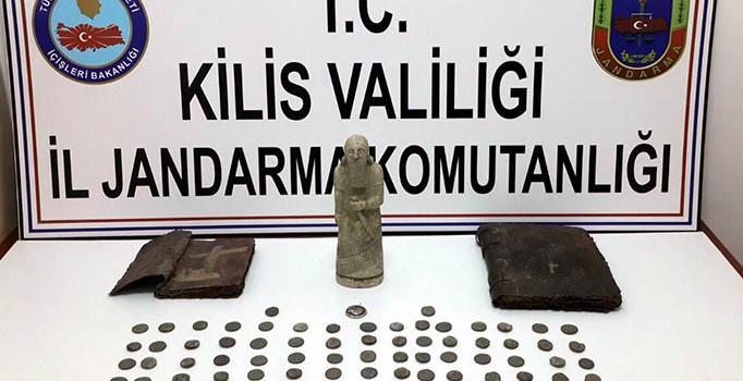 Kilis'te tarihi eser operasyonu