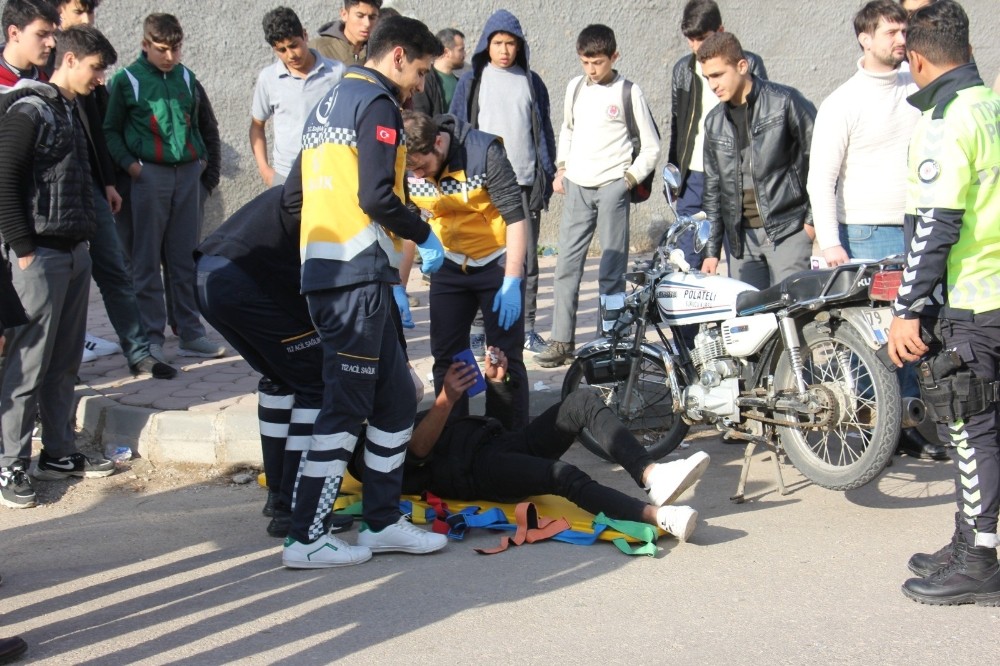 Kilis’te trafik kazası: 2 yaralı 