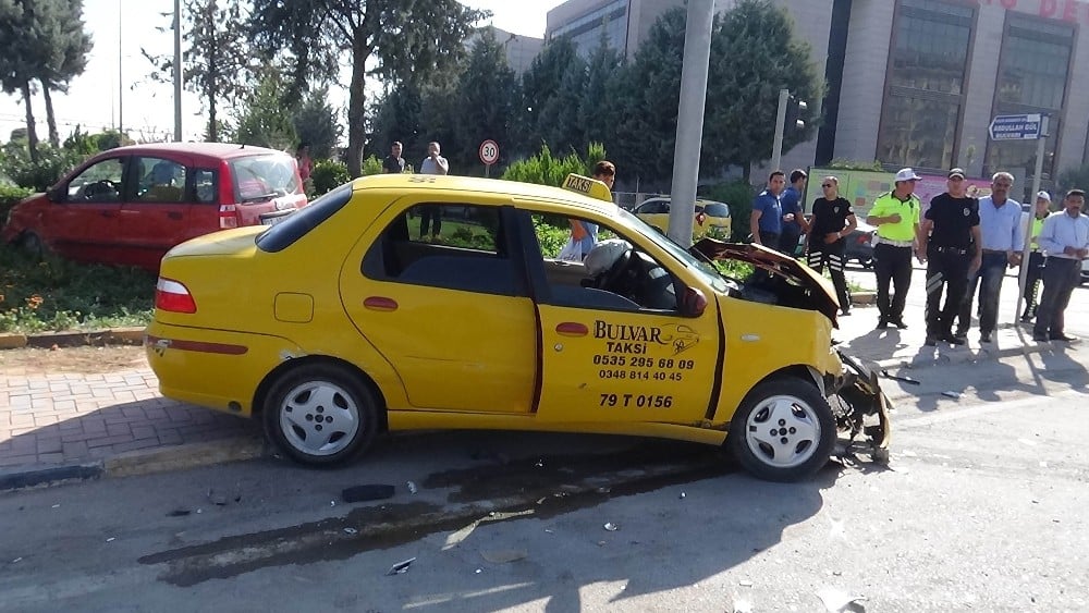 Kilis’te trafik kazası: 5 yaralı 