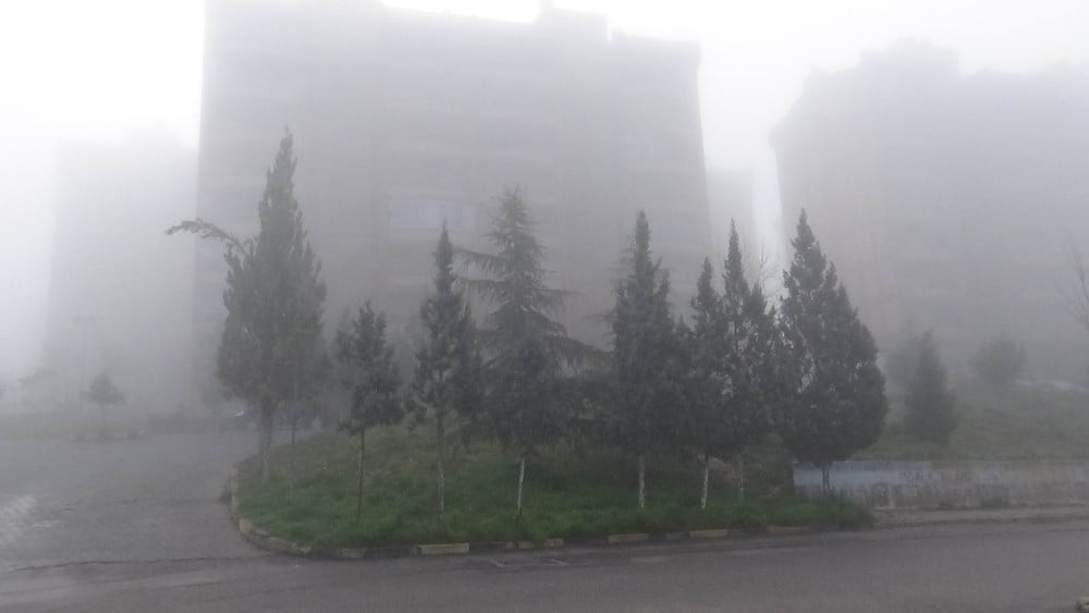 Kilis’te yoğun sis etkili oldu 