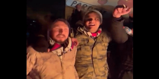 Kim bunlar, ne yapmak istiyorlar? Deprem bölgesinde dehşete düşüren görüntü