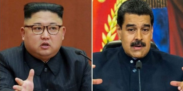 Kim Jong-Un resmen açıkladı! Kuzey Kore'den Venezuela ve Maduro'ya açık destek