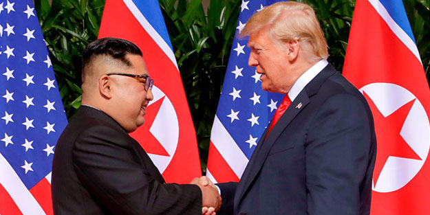 Kim Jong-un'a şok! Trump'tan nükleer kazık