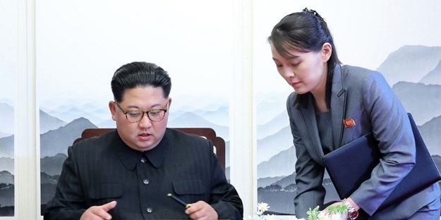 Kim Jong-un'un kız kardeşinden olay tehdit