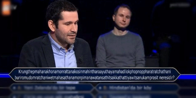 Kim Milyoner Olmak İster'de akıllara durgunluk veren soru! Herkes şaştı kaldı