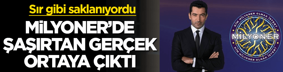 'Kim Milyoner Olmak İster'deki o sır ortaya çıktı
