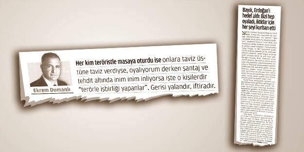 Kime sözcülük yapıyorsunuz beyler!