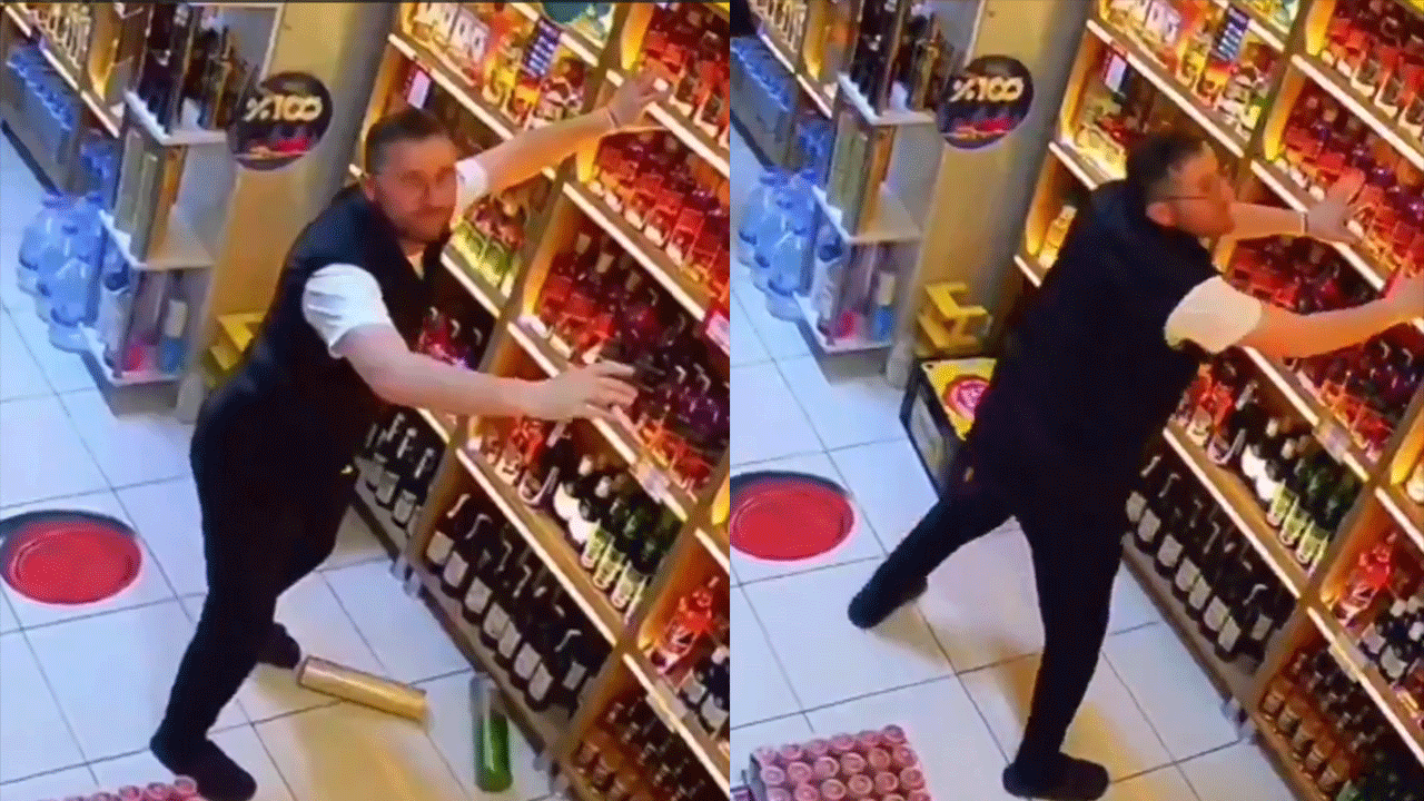 Kimi Can Derdinde, Kimi "Cin" Derdinde: Deprem Anında İlginç Görüntü