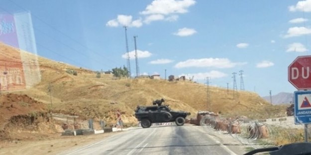 Yol kesen PKK eşkıyalarına operasyon