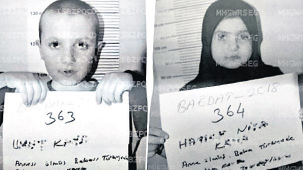 Kimlik no: 363 ve 364! O çocuklar Türkiye'ye getirildi
