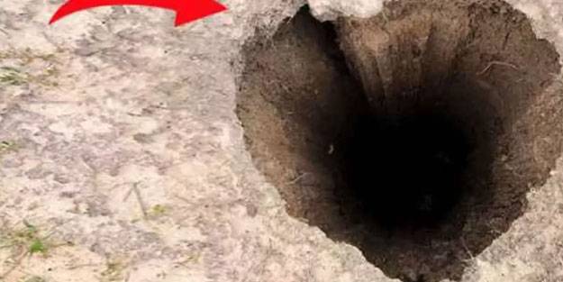 Kimsenin inemediği çukura inip araştırdılar