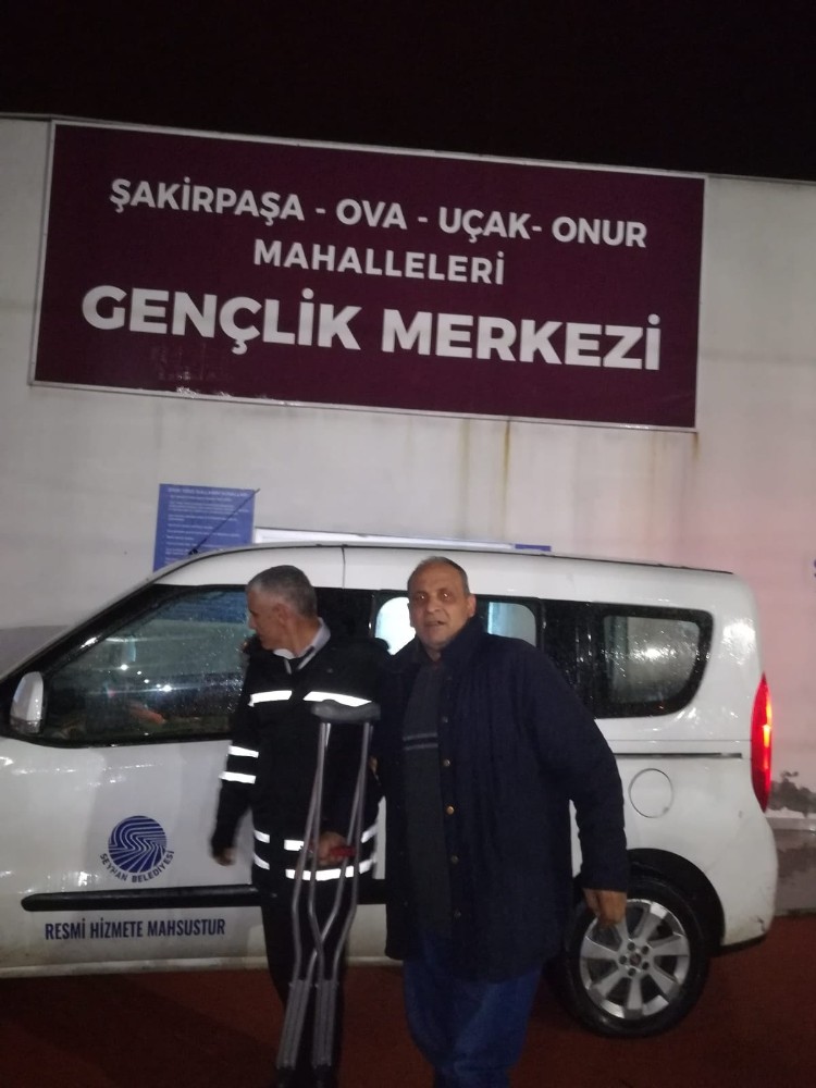 Kimsesiz engelli vatandaşa yardım eli 