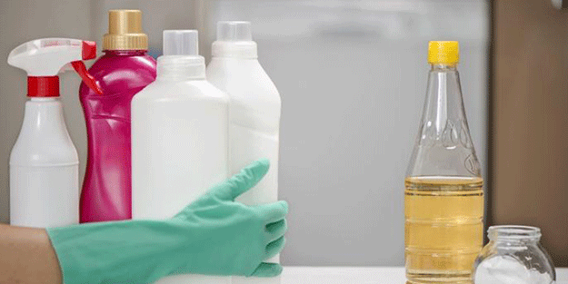 Kimyasal malzemelere para vermeyin! 2 malzemeli doğal temizlik ürünü her derde deva