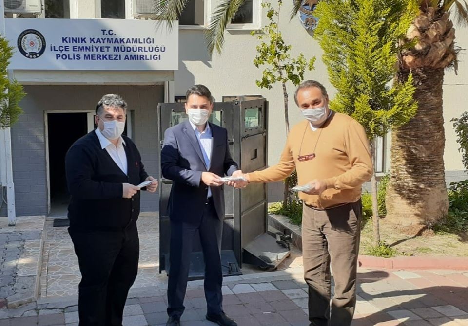 Kınıklı iş adamından korona virüsü ile mücadeleye destek 