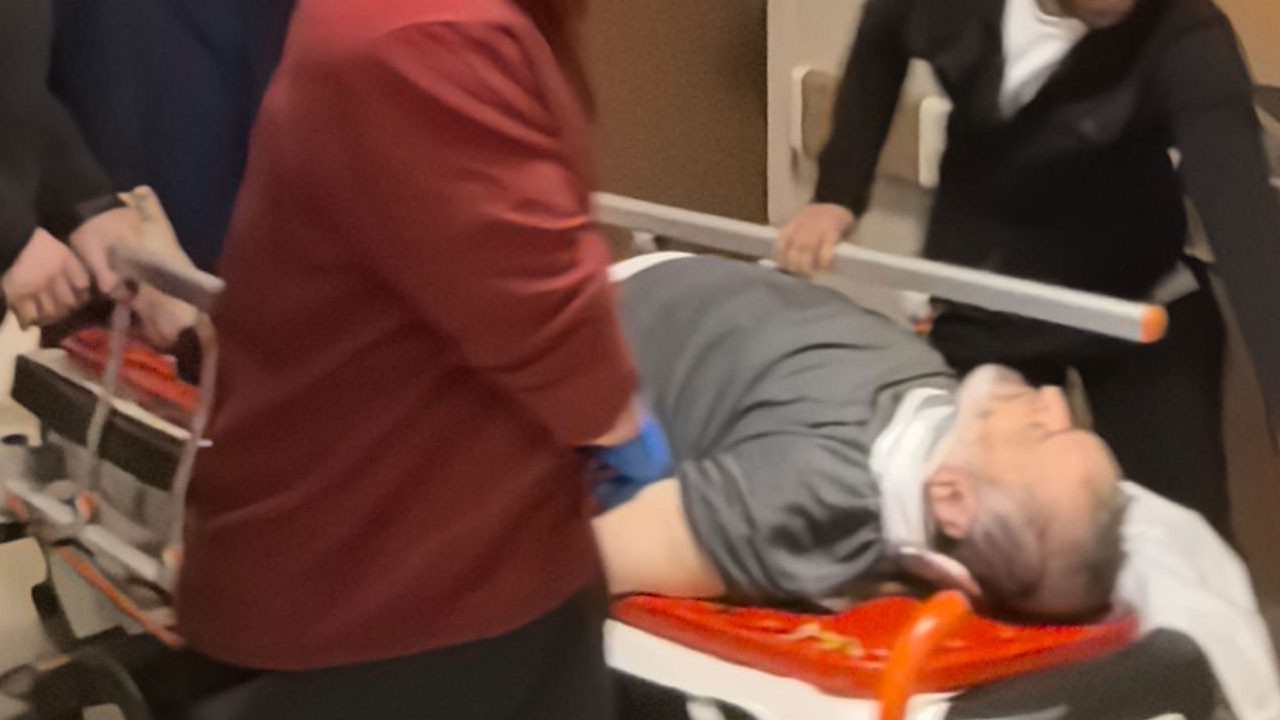 Kiraz ağacını budamak isterken 4 metreden yere çakıldı