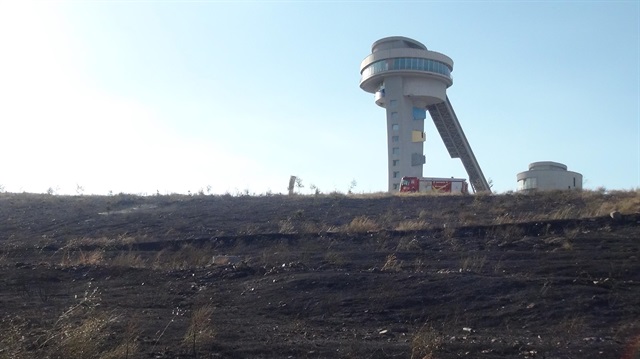 Kiremittepe'de korkutan yangın