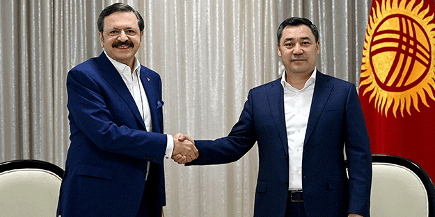 Caparov, Hisarcıklıoğlu'nu kabul etti