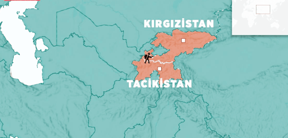Kırgızistan-Tacikistan sınırında çıkan çatışmada iki Kırgız askeri yaralandı