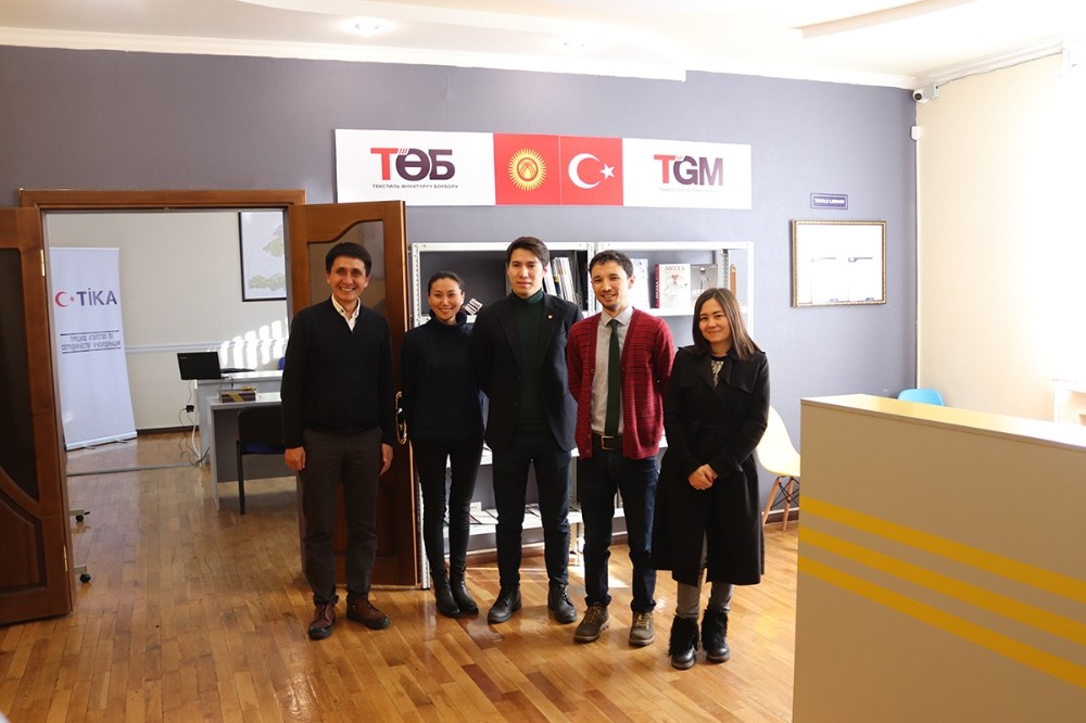 Kırgızistan-Türkiye Tekstil Geliştirme Merkezi faaliyetlerine başladı 