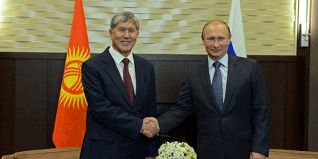 Kırgızistan'dan Putin'e tam destek