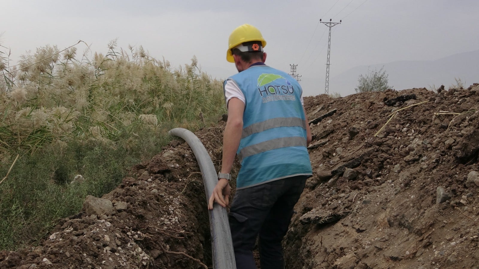 Kırıkhan Kangallar'da yeni meskenlere altyapı