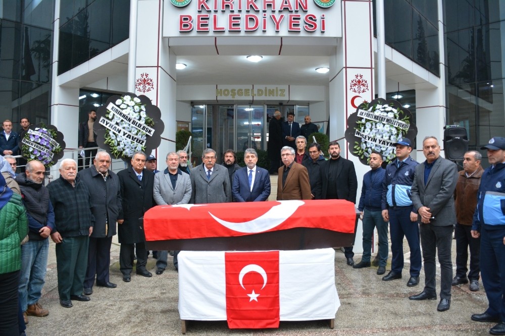 Kırıkhan’ın eski belediye başkanlarından Aydın Falay vefat etti 