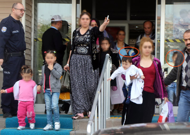 Kırıkkale'de 7 çocukla cezaevine girdiler!