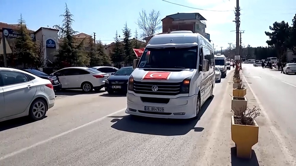 Kırıkkale’de ‘Bahar Kalkanı Harekatı’na destek konvoyu 