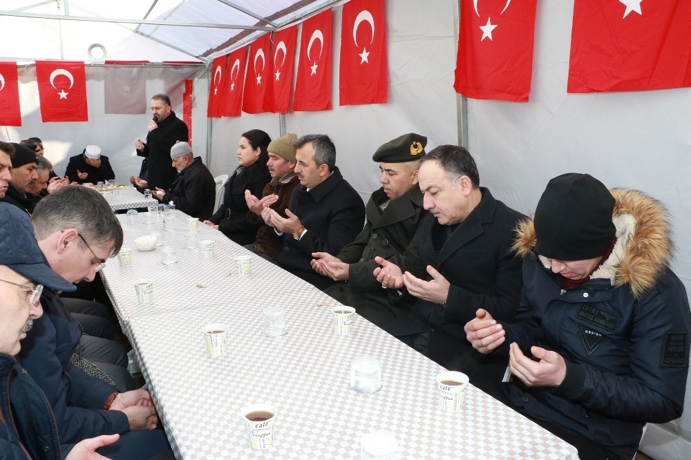 Kırıkkale’de İdlib şehidi için mevlit okundu 