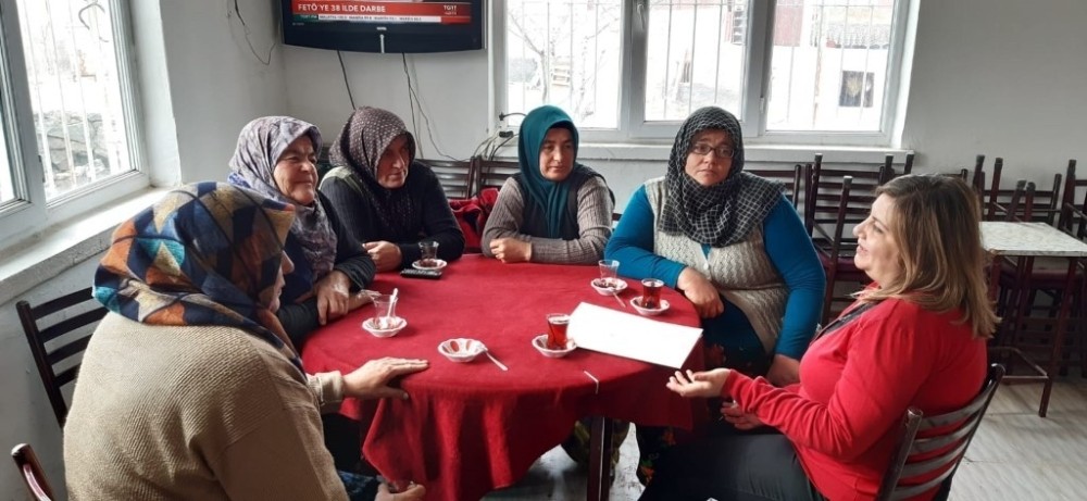 Kırıkkale’de kadın çiftçiler eğitiliyor 