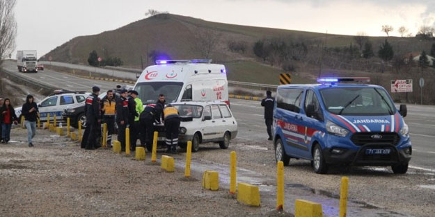 Kırıkkale'de feci kaza: Yaralılar var