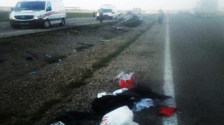Kırıkkale'de kaza: 2 ölü, 1 yaralı