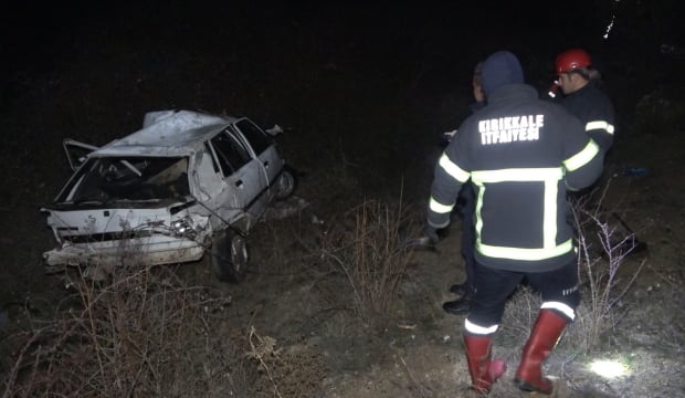 Kırıkkale'de trafik kazası: 85 metre sürüklendi