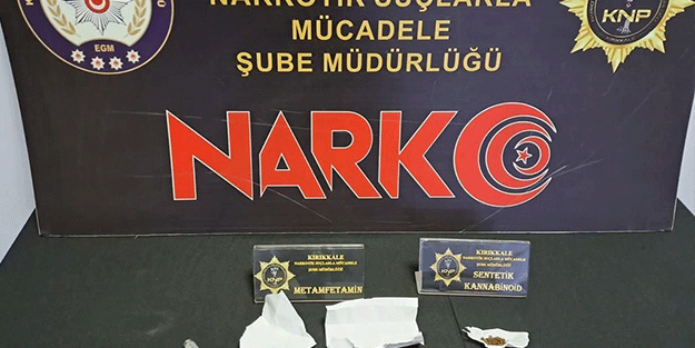 Kırıkkale'de uyuşturucu operasyonu: 2 tutuklama