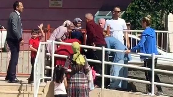 Kırıkkale'de veli kavgasını ayıran öğretmen sopa darbesiyle yaralandı