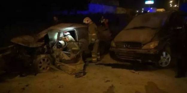 Kırıkkale'de zincirleme trafik kazası