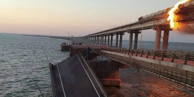 Kırım Köprüsü'nde patlama! Putin harekete geçti