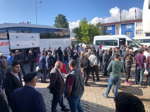 Kırk gün süren vedalaşma 