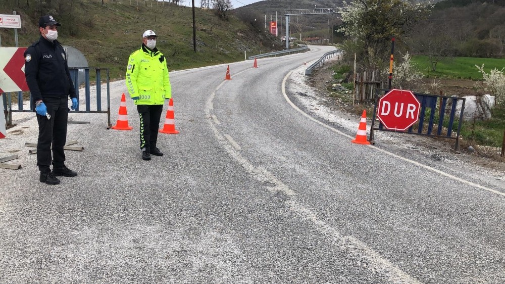 Kırklareli’de 900 nüfuslu ilçede karantina başladı 
